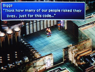 Biggs in the Sector 1 Reactor