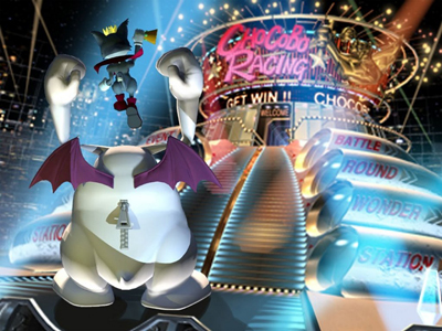 Cait Sith at Gold Saucer