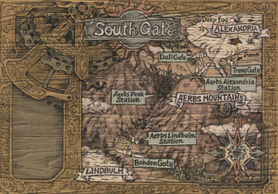 South Gate map