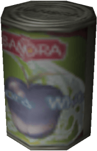 Can of Banora White apple juice