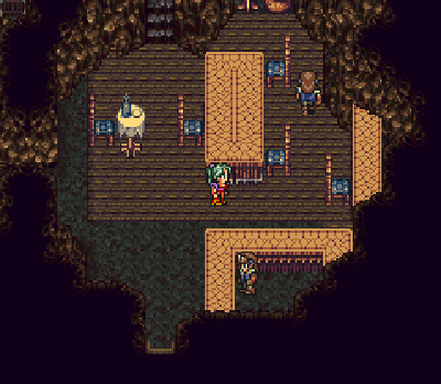 Terra at the Returner hideout